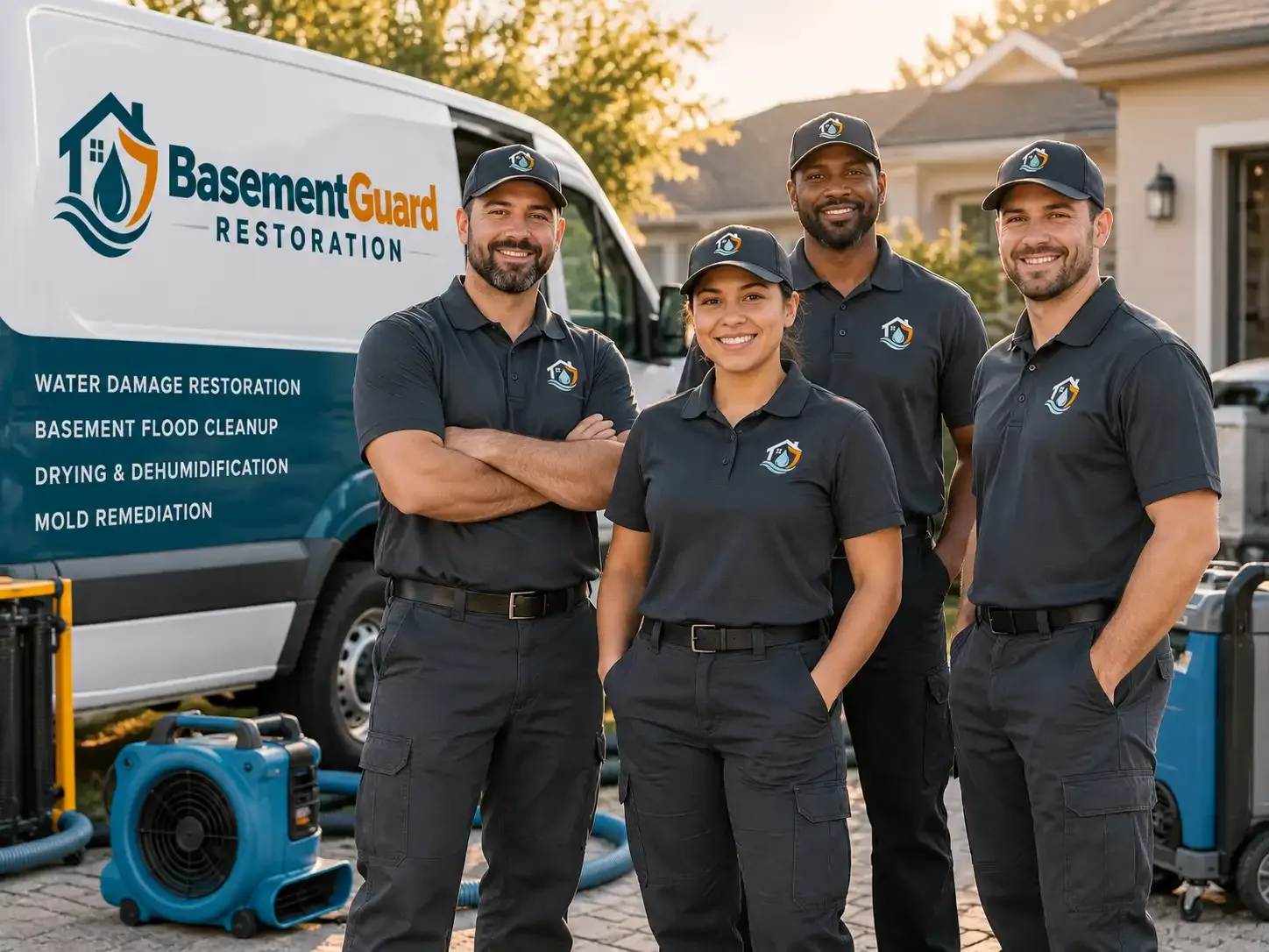 Basement Water Damage Restoration company in Dunn Center, ND